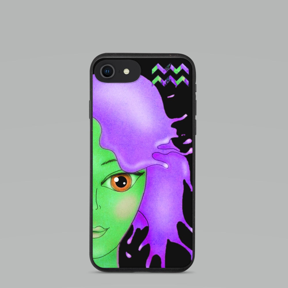 iPhone 12 Case for Aquarians. Cool Birthday Gift. iPhone 11, 10, 8, 7 Cases. WickedYo.